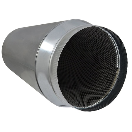 SUNCOURT DuctMuffler 12" In-Line Noise Muffler DM112